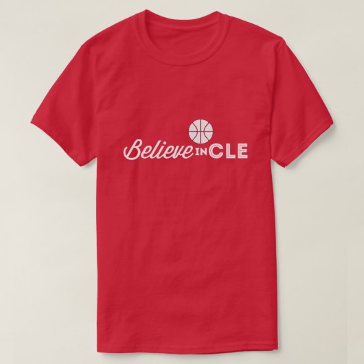 信じクリーブランドTシャツ Tシャツ (デザイン正面)