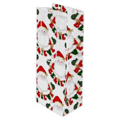 信じサンタホワイト抱き枕 ワインギフトバッグ (正面アングル)