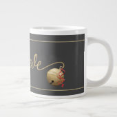 信じスクリプト、Santa JINGLE BELL、クリスマス ジャンボコーヒーマグカップ (右)