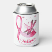 信じトンボ乳癌 缶クーラー (缶裏面)