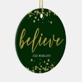 信じハンターグ⎢リーホリデーフォトオーナメント セラミックオーナメント (右)