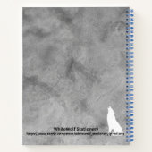 信じパーソナライズされたよ感動的 ノートブック (裏面)