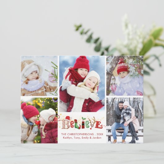 信じフェスティバルタイポグラフィ5写真 シーズンカード (スタンド正面)