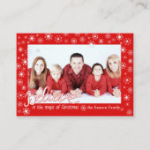 信じフォトカードの魔法で エンクロージャーカード (正面)