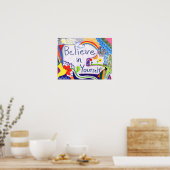 信じポスターやる気を起こさせる ポスター (キッチン)