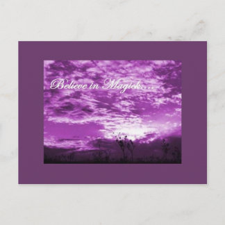 信じマジック ポストカード