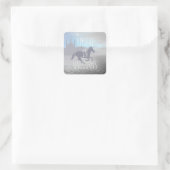 信じユニコーお洒落ン スクエアシール (バッグ)