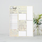 信じヴィンテージ蝶プランナー (スタンド正面)