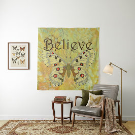 信じヴィンテージ タペストリー