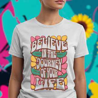 信じ人生の旅で Tシャツ