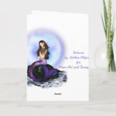 信じ人魚の挨拶 カード (裏面)