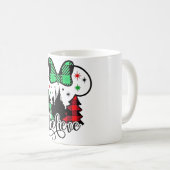 信じ信じクリスマスクリスマス コーヒーマグカップ (正面右)