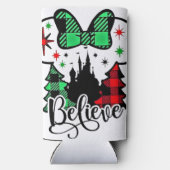 信じ信じクリスマスクリスマス スリム缶クーラー (裏面)