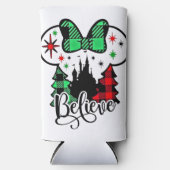 信じ信じクリスマスクリスマス スリム缶クーラー (正面)