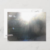 信じ信じ変化 ポストカード (正面/裏面)