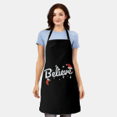 信じ信じ聖降誕祭 エプロン (着用した状態)