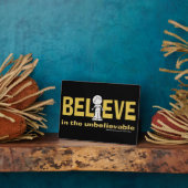 信じ信じ難い フォトプラーク (側面)