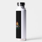 信じ信じ – クリスマス、サンタハット、サンタ ウォーターボトル (左面)