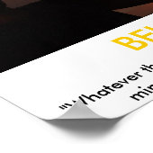 信じ信信・可能性ポスタやる気を起こさせるー ポスター (角)