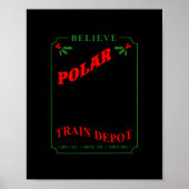 信じ全てポーラ表現列車の出所でクリス ポスター (正面)