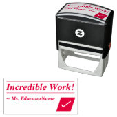 「信じ前向き難い仕事！」 ターターゴム印 セルフインキングスタンプ (インサイチュ)