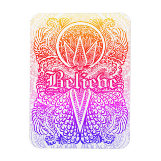 信じ前向き – 文の引用文 マグネット