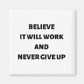 信じ効く与え マグネット (正面)