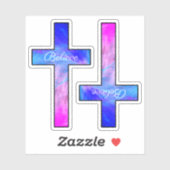 信じ十字架 シール (シート)