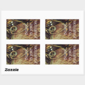 信じ可能性のシール 長方形シール (シート)