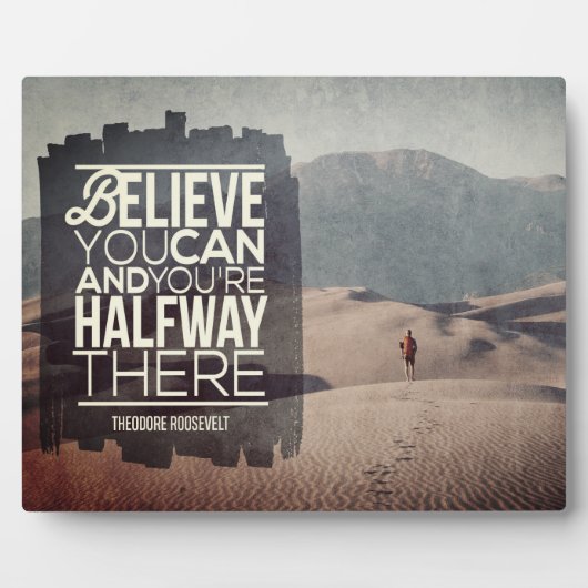 信じ可能 フォトプラーク (正面)