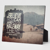 信じ可能 フォトプラーク (側面)