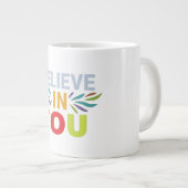 信じ君 ジャンボコーヒーマグカップ (正面右)