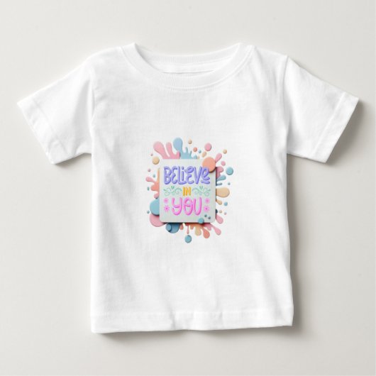 信じ君 ベビーTシャツ (正面)