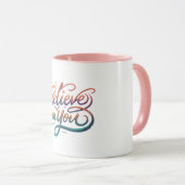 信じ君 マグカップ (正面右)