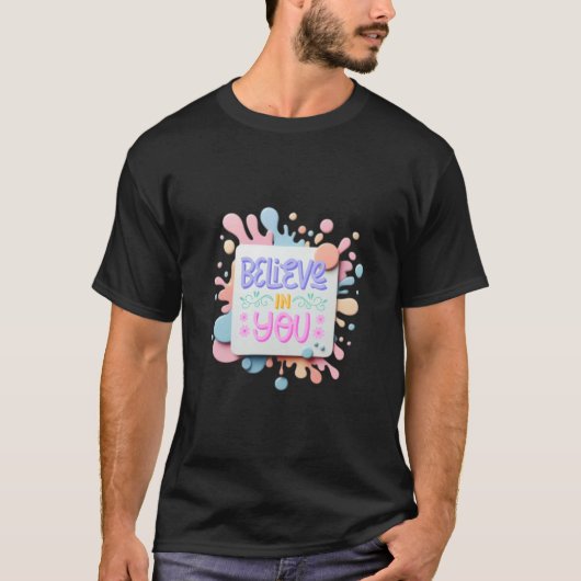 信じ君 Tシャツ (正面)