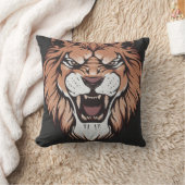 信じ声のライオやる気を起こさせるン クッション (ブランケット)