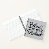 信じ夢の中で ノートブック (内部)