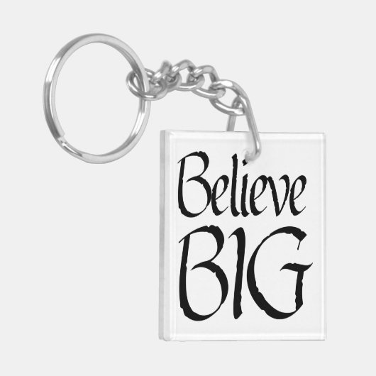 信じ大 キーホルダー (正面左)