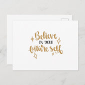 信じ将来の自分 ポストカード (正面/裏面)