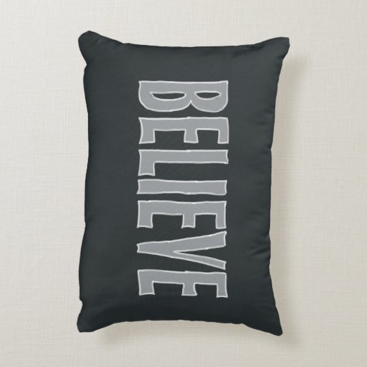 信じ感動的引用文 アクセントクッション (裏面(縦))