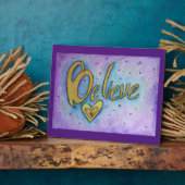 信じ感動的絵画詩プラーク フォトプラーク (側面)