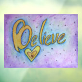 信じ感動的Word Art Window Stick ウィンドウサイン (シート3)