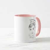 信じ明日 マグカップ (正面右)