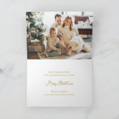 信じ書聖クリスマス写真 シーズンカード (内部)