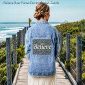 信じ枠 デニムジャケット