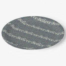 信じ枠 ペーパープレート