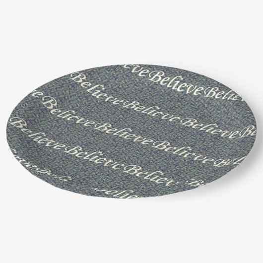 信じ枠 ペーパープレート (アングル)