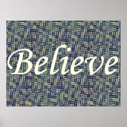 信じ枠 ポスター (正面)