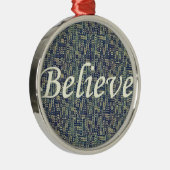 信じ枠 メタルオーナメント (右)