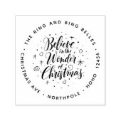 信じ疑問に思クリスチア魔法で セルフインキングスタンプ (デザイン)